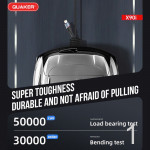 Cáp Sạc Quaker X90C USB To Lightning - 6A 1M