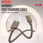 Cáp Sạc Quaker X91i USB To Lightning - 6A 1.5M