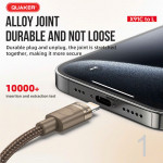 Cáp Sạc Quaker X91L Type-C To Lightning - 35W 1.5M