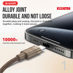 Cáp Sạc Quaker X91C Type-C To Type-C - 100W 1.5M