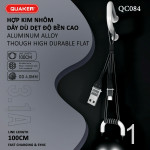 Cáp Sạc Dù Quaker QC084 - 3.1A  1.2M