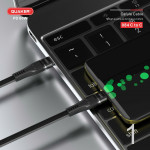 Cáp Sạc Dù Quaker QC084 Type-C to Type-C - 60W 1.2M