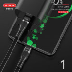 Cáp Sạc Dù Quaker QC084 Type-C to Type-C - 60W 1.2M