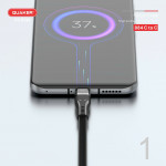 Cáp Sạc Dù Quaker QC084 Type-C to Type-C - 60W 1.2M