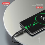 Cáp Sạc Dù Quaker QC084 Type-C to Type-C - 60W 1.2M