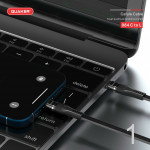 Cáp Sạc Dù Quaker QC084 Type-C to Lightning - 30W 1.2M