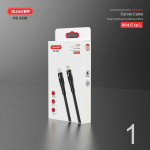 Cáp Sạc Dù Quaker QC084 Type-C to Lightning - 30W 1.2M
