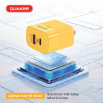 Củ Sạc Quaker H10 USB & Type-C - 43W GaN Pro