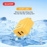 Củ Sạc Quaker H10 USB & Type-C - 43W GaN Pro