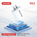 Củ Sạc Nhanh Quaker H12 Type-C - 20W PD