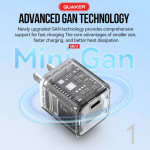 Củ Sạc Nhanh Quaker Min1 - 30W PD & GaN Pro5