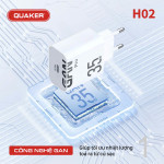 Bộ Sạc Nhanh Quaker H02 Type-C To Lightning - 35W GaN