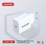 Bộ Sạc Nhanh Quaker H11 US Type-C To Lightning - 20W PD