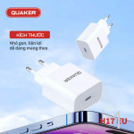 Bộ Sạc Nhanh Quaker H17 Type-C To Lightning - 20W GaN