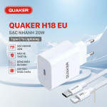 Bộ Sạc Nhanh Quaker H18 Type-C To Lightning - 20W PD