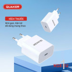 Bộ Sạc Nhanh Quaker H18 Type-C To Lightning - 20W PD