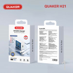 Bộ Sạc Nhanh Quaker H21 USB To Type-C - 67W PD/QC GaN