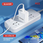Bộ Sạc Nhanh Quaker H21 USB To Type-C - 67W PD/QC GaN