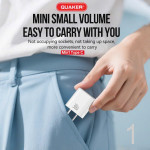 Bộ Sạc Nhanh Quaker Min1 Type-C - 30W PD GaN Pro 5