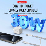 Bộ Sạc Nhanh Quaker Min1 Lightning - 30W GaN Pro 5