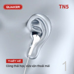 Tai Nghe Có Dây Dẹt TN5 - Jack 3.5mm