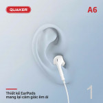 Tai Nghe Có Dây A6 - EarPods Jack 3.5mm