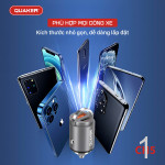 Tẩu Sạc Xe Hơi Thông Minh Quaker CH5 2 Cổng USB - 45W
