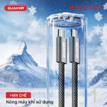 Cáp Sạc Quaker H22 Type-C to Type-C 100W