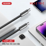 Cáp Sạc Quaker H22 Type-C to Type-C 100W